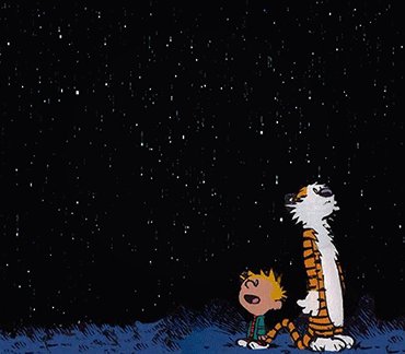 Happy birthday to Bill Watterson! Thank you for so many years of so many feels. 