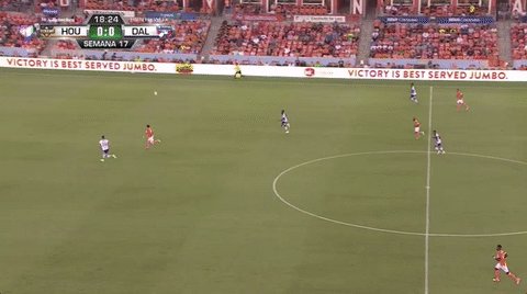 .@erickestefano15 has those home bounces down. #HOUvDAL https://t.co/cPn7rCu62b