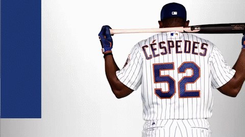 CRUSHED! 2-run shot for @ynscspds!   5-1 #Mets | Top-2 https://t.co/F8uizk9Jii