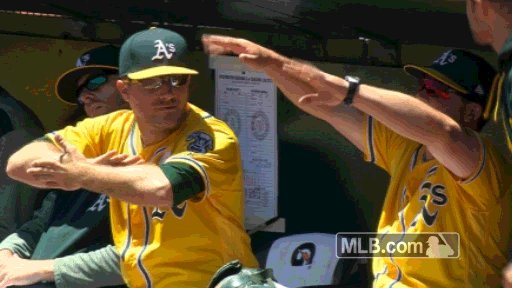 Now @arosie7 flashing the leather! His diving grab takes a hit away in the third. #RootedInOakland https://t.co/jj2mwjL8od