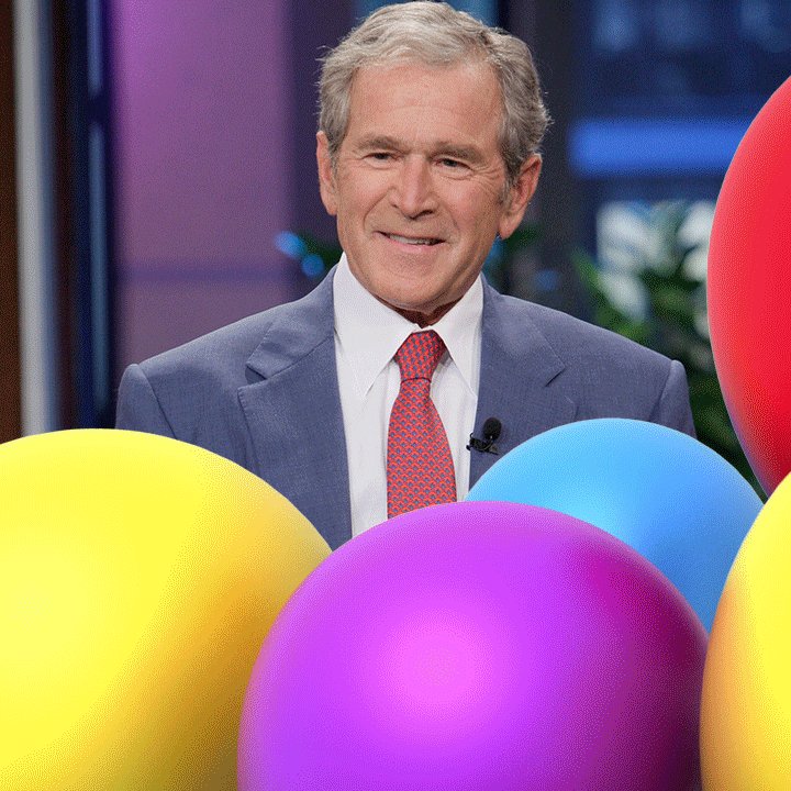 Happy birthday to former President George W. Bush!   