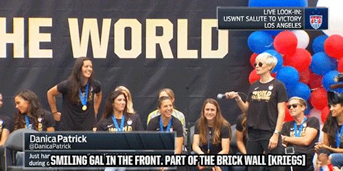 Happy birthday to my favorite player ali krieger!!! you deserve better hope you have a good day though!!! 