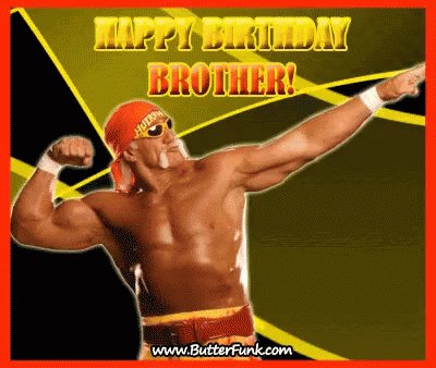  Happy birthday To the greatest wrestler of all time! Hulk hogan Brother!  