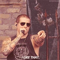 Happy Birthday to M. Shadows, lead singer from Feliz aniversário Shadão! 