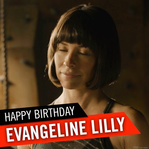 Vandaag is de vrouw achter The Wasp jarig. Happy birthday Evangeline Lilly! 
