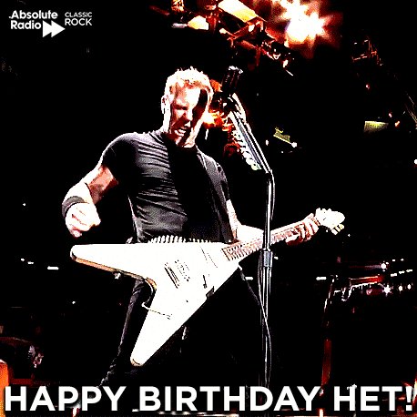 Happy birthday to the master of riffs, James Hetfield of YEAHH!   