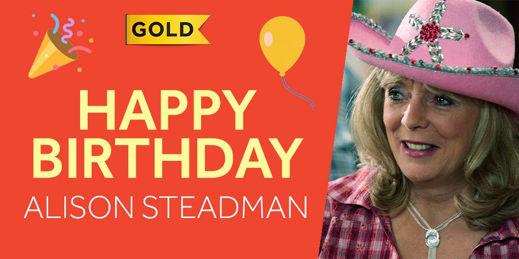  We\d like to wish Alison Steadman aka Pam from a very Happy Birthday! 