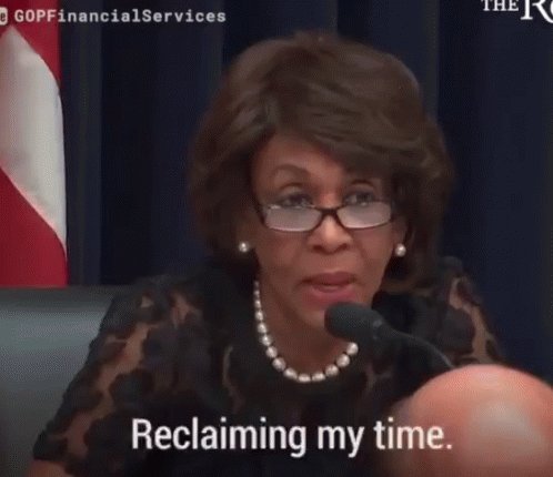 Happy birthday to the inventor of time travel, icon, star & legend Maxine Waters 