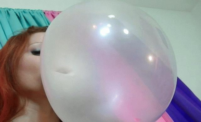 Bubble webcam party belly