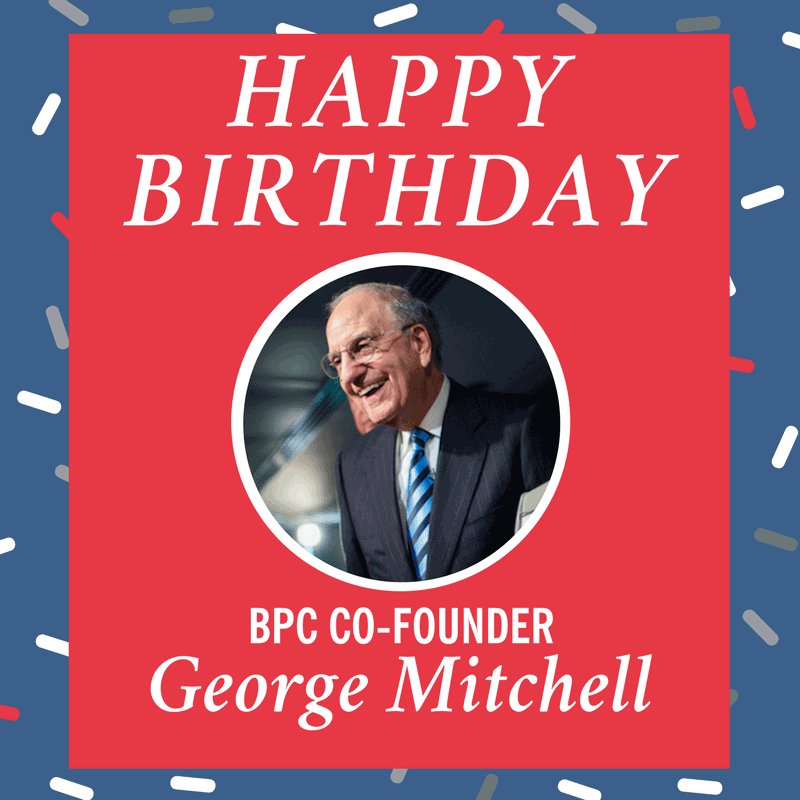 Join us in wishing BPC Co-Founder George Mitchell a very happy birthday!  