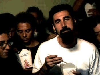 Happy 50th birthday to Serj Tankian of System of a Down. Chop hooey more like. 