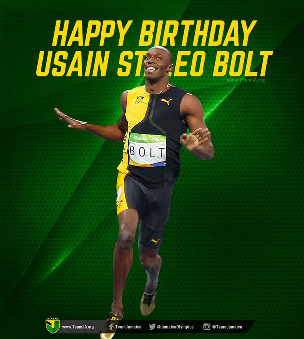 Usain Bolt’s Birthday Celebration | HappyBday.to
