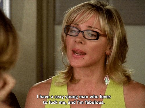 Happy 61st birthday to Kim Cattrall, a.k.a. the legendary Samantha Jones. 