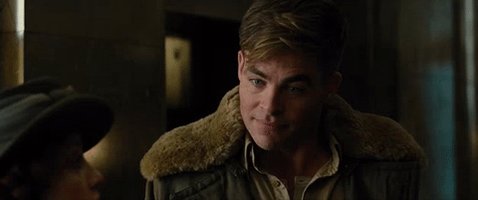 Holy shit! Happy early birthday to Chris Pine! AKA steve trevor, aka captain kirk, aka papa murray! 