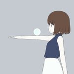 なめらかすぎて可愛すぎてwジャグリングをする女の子のイラストがきゅんとしちゃう!