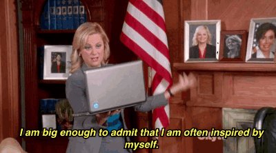 Happy Birthday, Amy Poehler. You are the Leslie Knope to my Leslie Knope  