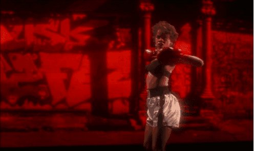 Happy birthday, Rosie Perez! Here she is in the incredible opening credits sequence of DO THE RIGHT THING (1989). 