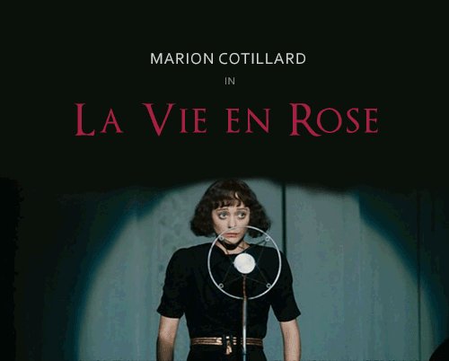 Happy Birthday Marion Cotillard! A big fan since La vie en rose 
