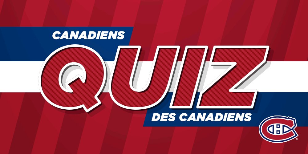 Quiz des Canadiens : troisième question  Canadiens quiz: third question #HabsQuiz https://t.co/7LDGUgB8gV
