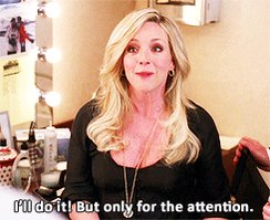 Happy Birthday to Jane Krakowski. Star of the most important GIF on all of message. 