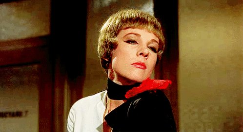 \"Sometimes I\m so sweet even I can\t stand it.\" Happy birthday, Julie Andrews! (October 1, 1935) 
