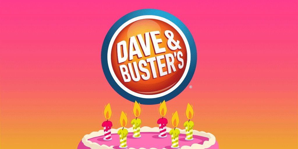 Get Free Unlimited Video Game Play for your whole group & a FREE $50 Power  Card® when you book your birthday party with us! View offers:, By Dave  & Buster's