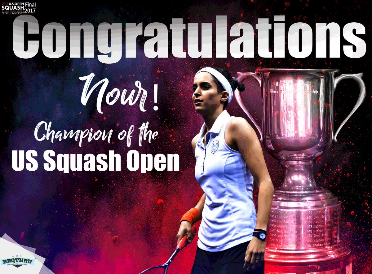 You go girl ! Nour El Tayeb is the Champion 🏆 #usopensquash #champion #brqthru #tayeb @NourElTayeb