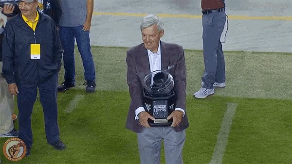 Happy Birthday to the OG Head Hokie, Frank Beamer. ( :   