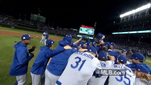 MLB (@MLB) on Twitter photo 20/10/2017 04:34:58 It’s time for Dodger baseball in the #WorldSeries. It’s time for Dodger baseball in the #WorldSeries.
