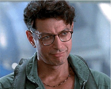 Happy birthday Jeff Goldblum! I\d return to Isla Sorna and face the T-Rex, but only for you. 