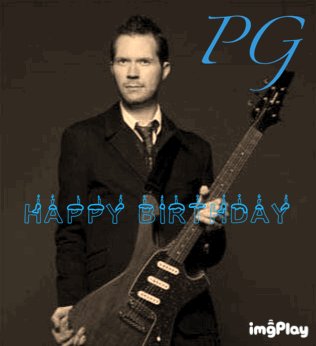  Happy Birthday Paul Gilbert      