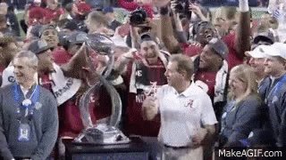 The Nick Saban birthday dance!  Happy Birthday to Coach! 