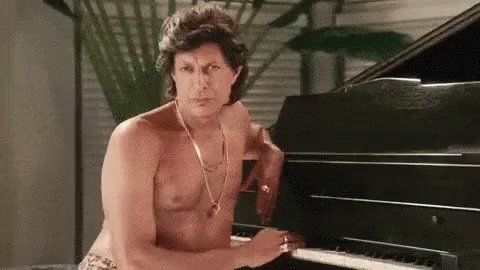  Happy Birthday from me and Jeff Goldblum playing a piano in a hot tub. 