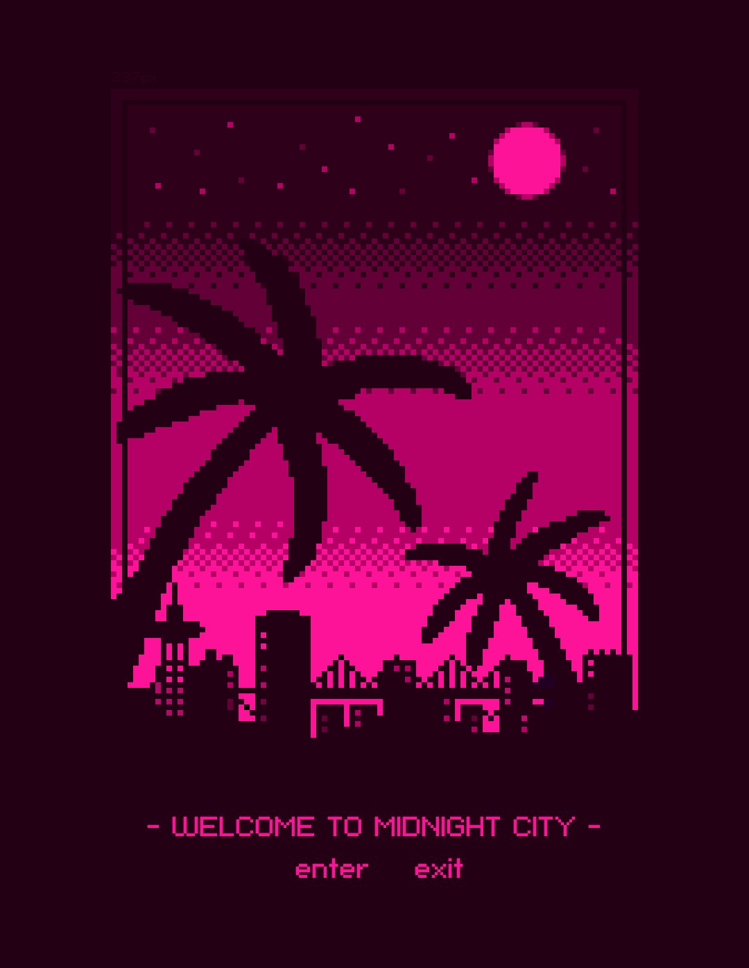 Hotline Miami пальмы