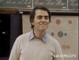 My go-to GIF for shouting out volunteers and anyone else that deserves it.
Happy birthday, Carl Sagan! 