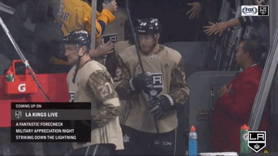 la kings military jersey
