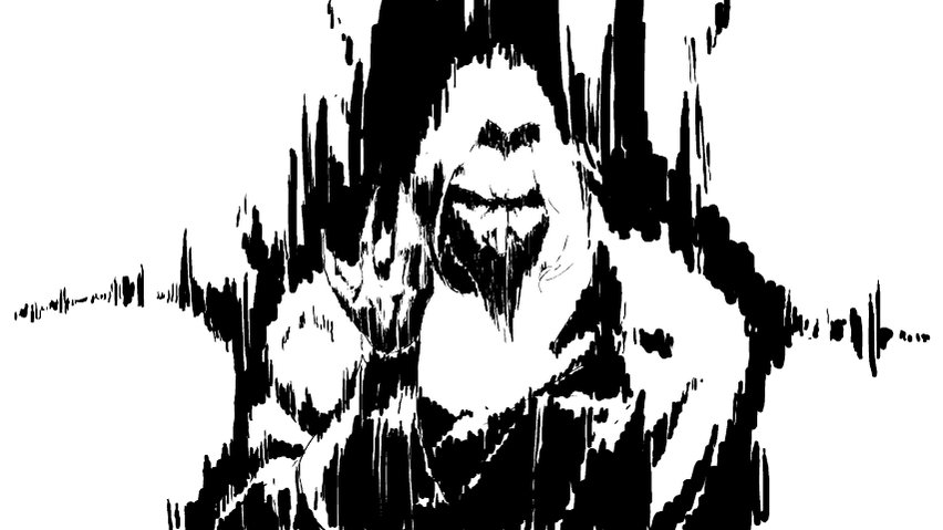 Here's my animation for the opening credits of Castlevania. I was given the freedom to develop the style for this part, and it's the only piece of animation in the show where my original drawings went in without clean up.
