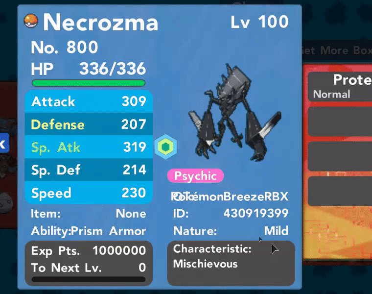 Script On Twitter Oof - necrozma roblox