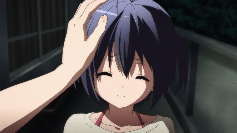 Anime head in lap