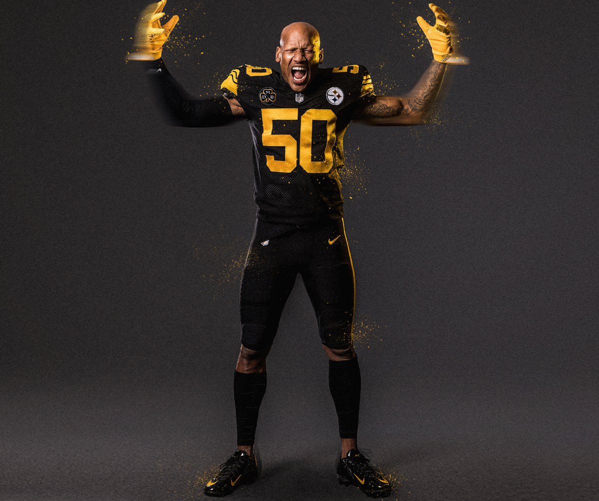 Steelers to wear Color Rush uniforms this week