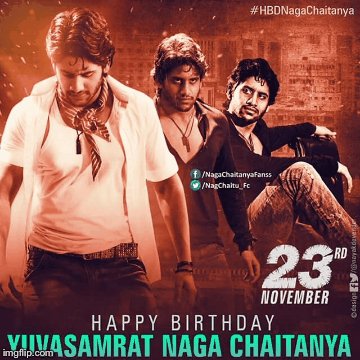 Wish u a very happy birthday Naga chaitanya sir... 