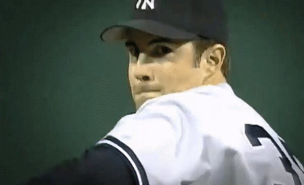 Rob Friedman on X: Mike Mussina, Knuckle Curve movement (Home Plate View)   / X