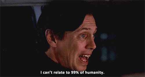 Happy birthday, Steve Buscemi! Here he is as Seymour in GHOST WORLD (2001): 