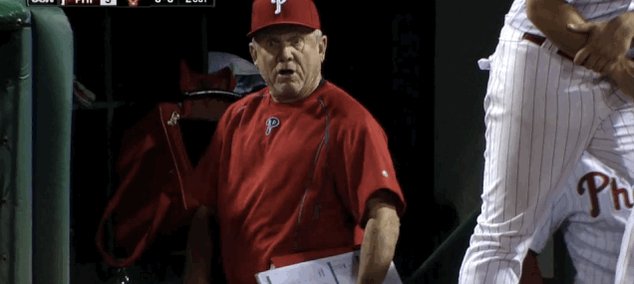 Happy birthday to my favorite Phillies GIF Larry Bowa! 