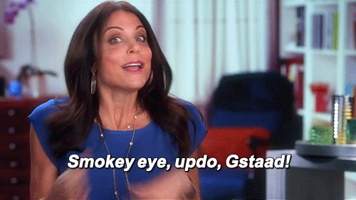 Gstaad updo smokey eye david jones Instagram eye gstaad smokey updo plus size