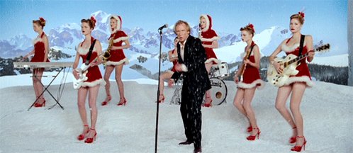 Happy Birthday, Bill Nighy! Any excuse to dig out some festive cheer   
