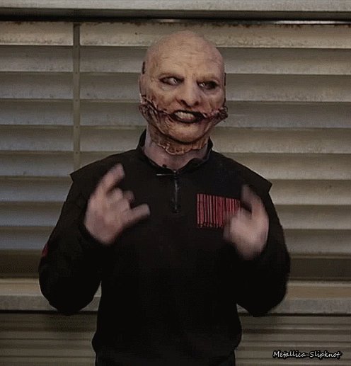 My fucking baby corey taylor happy birthday i fucking love this man 