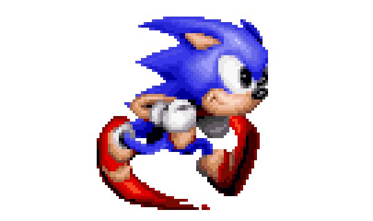 Sonic The Hedgeblog — Higher resolution sprite artwork of classic