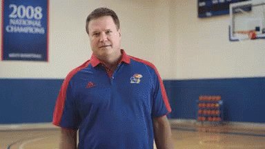 Happy one-day belated birthday to Bill Self! 