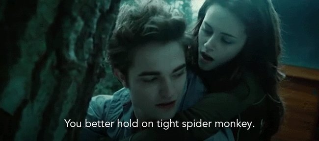 Cheesy Quotes on Twitter: ""You better hold on tight, spider ...